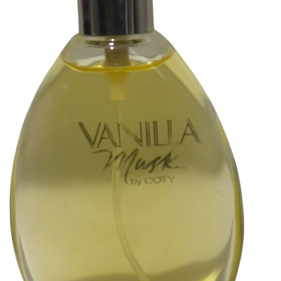Vanilla Musk Cologne Spray By Coty 1.7 Fl Oz Older Formula Rare Vintage NOS - Picture 3 of 5